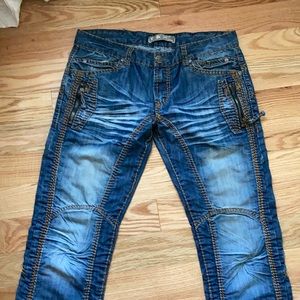 Men’s K and M Kosmo jeans size 34